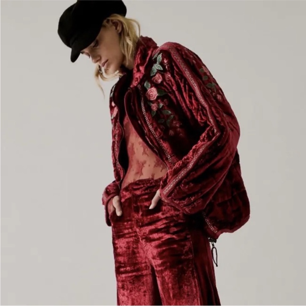 Free People FP x Anna Sui Dolman Quilted Jacket - Picture 3 of 11